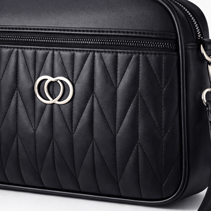 Dames Crossbodytas met Gewatteerd Voorpaneel