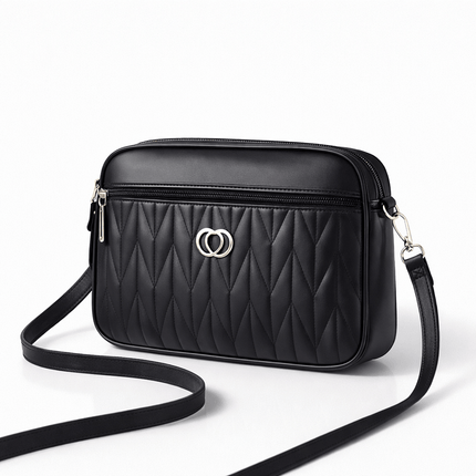 Dames Crossbodytas met Gewatteerd Voorpaneel