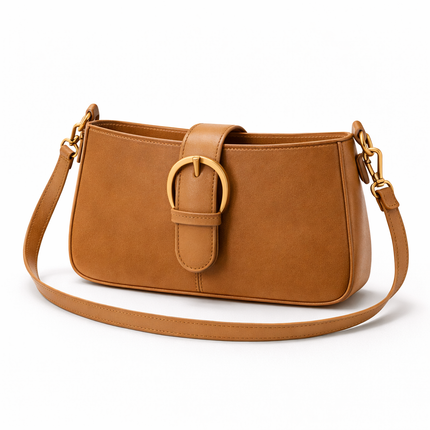 Dames Schoudertas met Gespdetail