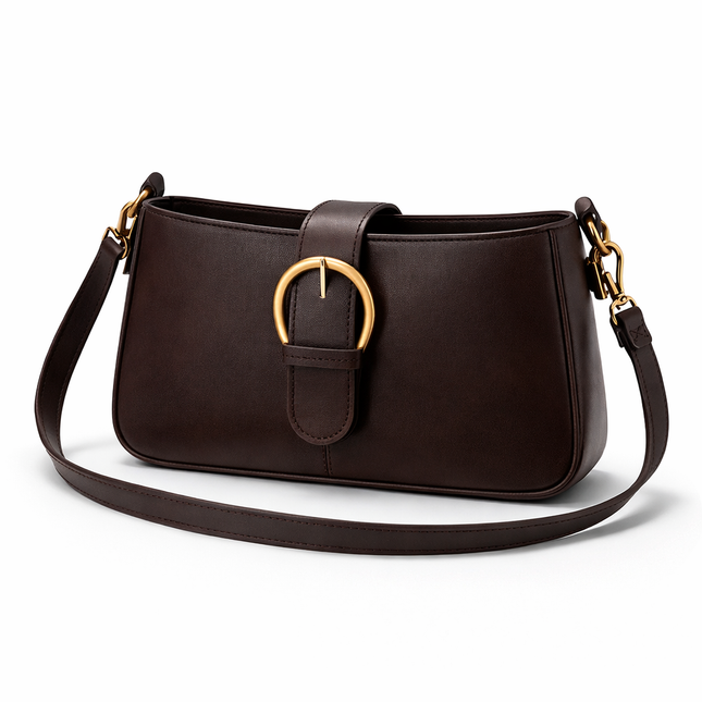 Dames Schoudertas met Gespdetail